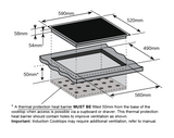 Baumatic B-Ci6Se3 60Cm Induction Cooktop