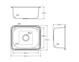 Fienza 35L Classic Laundry Sink 68201 - Special Order Insert Sinks