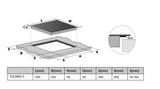 Technika Tgc6Ind-5 60Cm Induction Cooktop