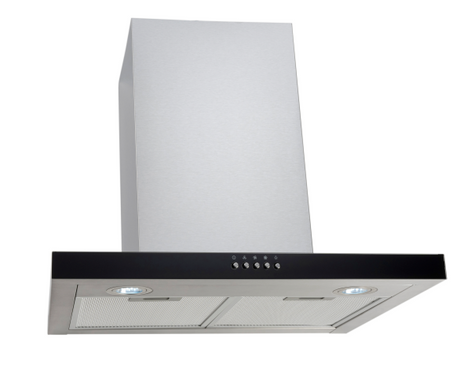 Euro Emt60Cs 60Cm Stainless Steel Canopy Hood Rangehoods