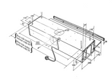 Chef RRC935W 90cm White Slide Out Rangehood