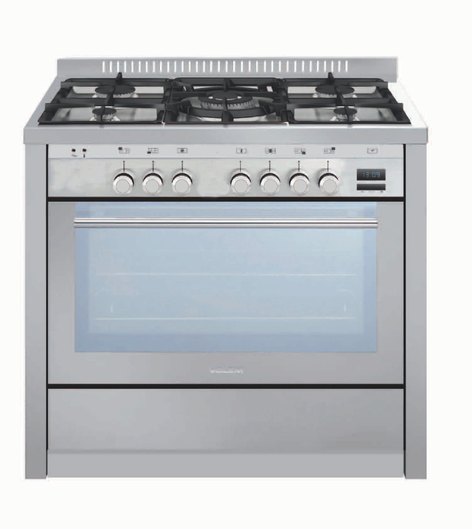 Glem ML96PROEI4 90cm Dual Fuel Freestanding Oven/Stove - Ex Display Discount