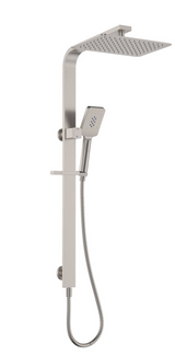 Fienza Tono Deluxe Twin Shower 455121BN Brushed Nickel