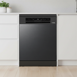 Omega ODWF6015BXCOM 60cm Dark Steel Freestanding Dishwasher