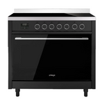 Omega OFOIC908BCOM 90cm Freestanding Induction Stove