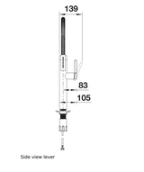 Blanco CULINA-S II Sensor Semi-Pro Mixer Tap PVD Steel 527494