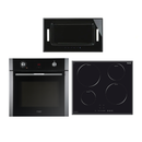 Baumatic Solari Oven and Induction Cooktop with Undermount Rangehood Pack 2
