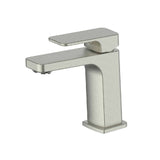 Greens Swept Basin Mixer, PVD Brushed Nickel, 18602551