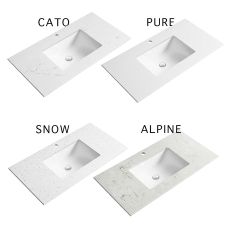 Aulic Alice Floorstanding 600mm Vanity Vanity Units Freestanding