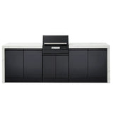 Crossray TCEK-01 eXtreme Electric Outdoor BBQ Kitchen, White Top