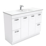 Fienza Dolce Tcl120Nkw 1200Mm Vanity With Kicker White - Special Order Units