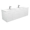 Fienza TCL150MD Dolce Mila 1500mm Wall Hung Vanity Double Bowl White - Special Order