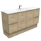 Fienza TCL150SKD Dolce Edge Scandi Oak 1500mm Vanity Kickboard (Double Bowl) Oak