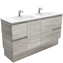 Fienza TCL150XKD Dolce Edge Industrial 1500mm Vanity Kickboard (Double Bowl) Industrial - Special Order