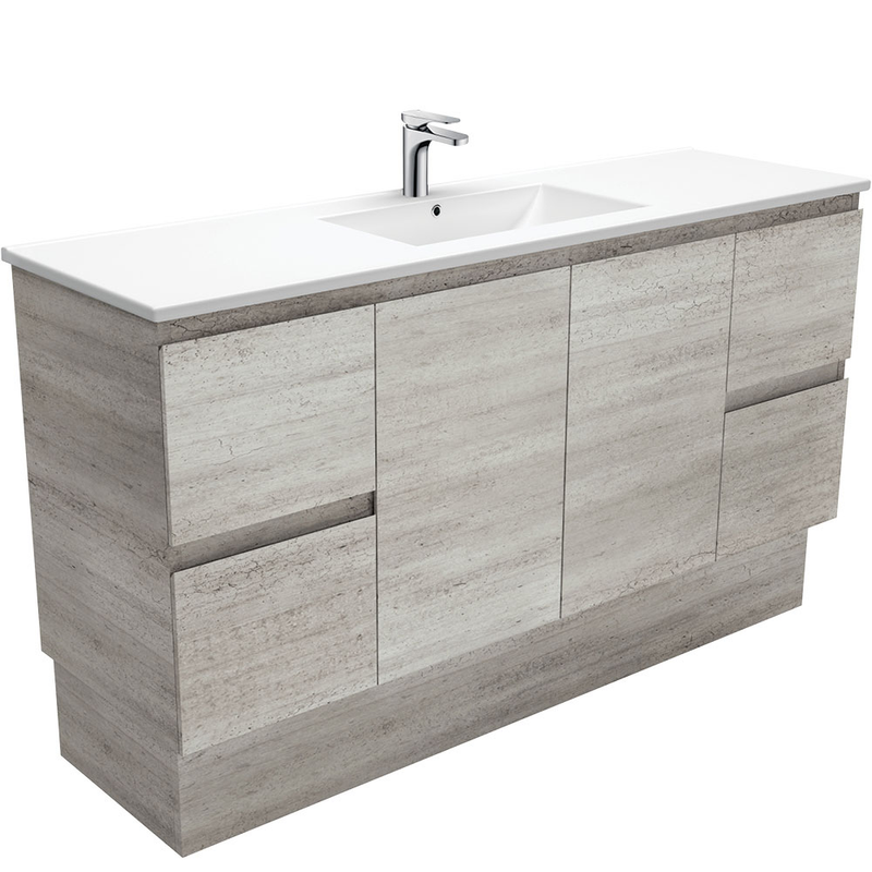 Fienza TCL150XKS Dolce Edge Industrial 1500mm Vanity Kickboard (Single Bowl) Industrial - Special Order