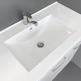 Fienza Tcl60Nkw Dolce 600Mm White Vanity With Kicker - Special Order Units