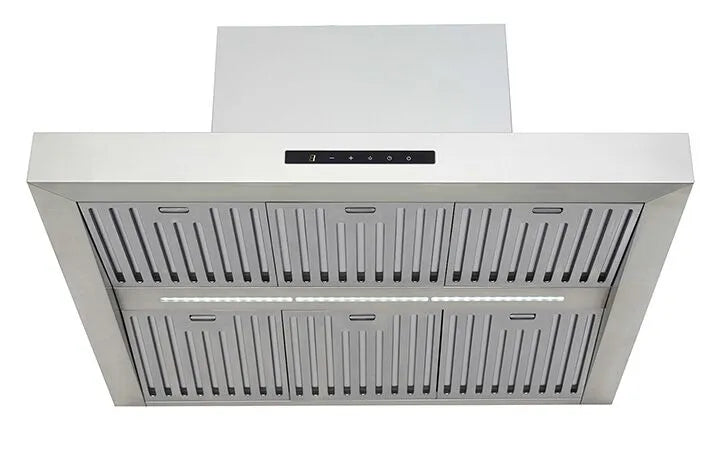Crossray TCR900 90cm BBQ Canopy Rangehood, Stainless Steel
