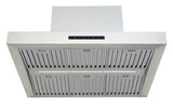 Crossray TCR900 90cm BBQ Canopy Rangehood, Stainless Steel