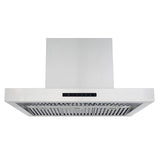 Crossray TCR900 90cm BBQ Canopy Rangehood, Stainless Steel