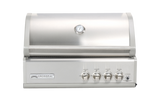 Crossray TCS4FL Infrared 4 Burner In-Built BBQ, Stainless Steel