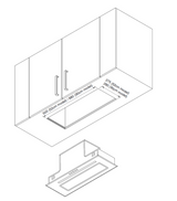 Technika Tgu90Bk 90Cm Black Glass Undermount Rangehood Rangehoods