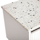 Fienza 750mm Terrazzo Nougat Stone Top, Full Depth, 510-102, No Tap Hole - Special Order