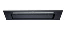 Euro Appliances ER90UMBG 90cm Black Glass Undermount Rangehood - Special Order