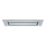Euromaid UCG90W White Glass Undermount Rangehood