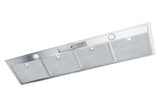 Schweigen UM1170-12SINL 120cm Silent Inline Motor Undermount Rangehood, 1600m3/hr, Stainless Steel