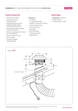 Schweigen UM1170-9ST 90cm Silent Undermount Rangehood, 900m3/hr, Stainless Steel