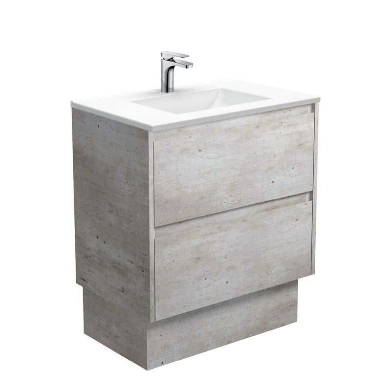 Fienza VAN75BXK Vanessa Amato 750 Industrial Vanity On Kickboard