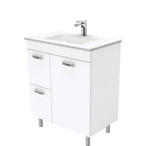 Fienza VAN75NLWL Vanessa Unicab 750 Vanity On Legs, Left Drawers
