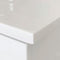 Fienza VAN90ZKL Vanessa Fingerpull Satin White 900 Vanity on Kickboard, Left Drawers