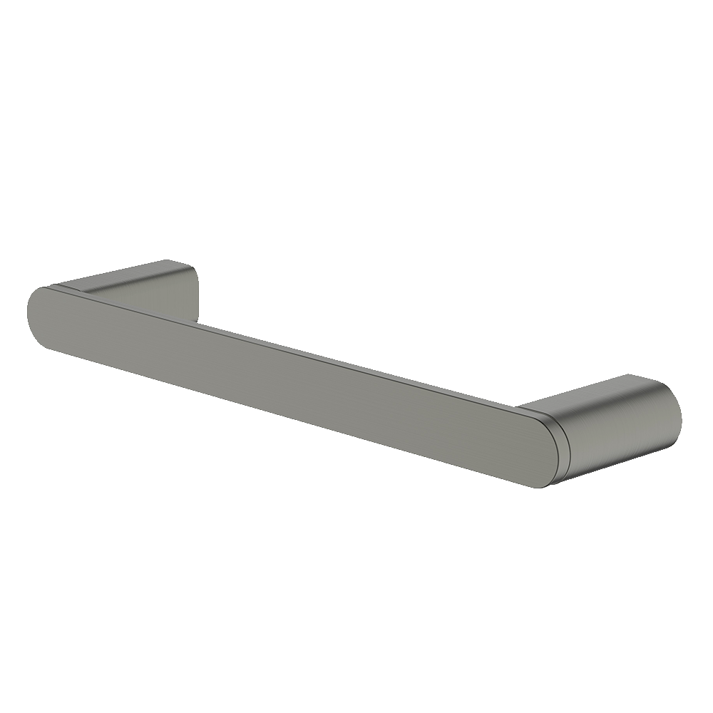 Abey Vela Single Towel Rail, 250mm, Gunmetal, VSTR250-GM