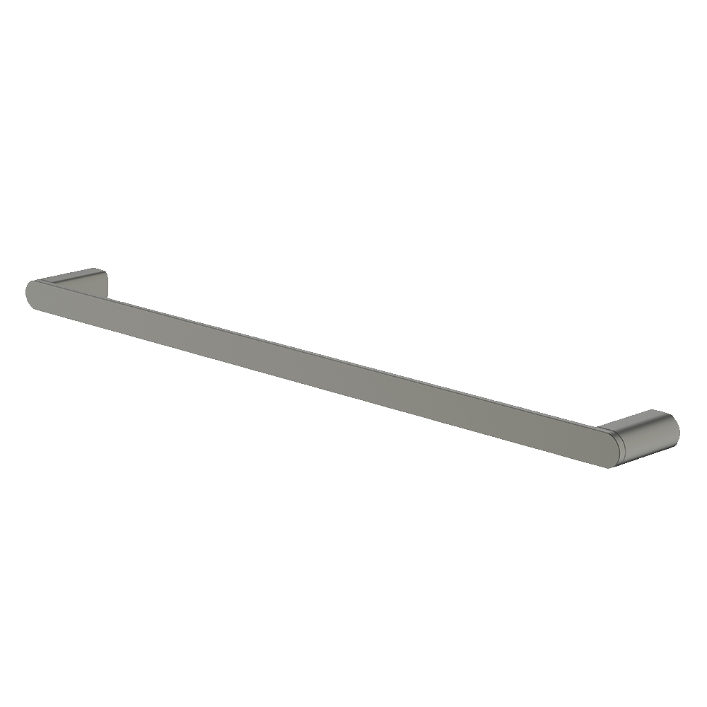 Abey Vela Single Towel Rail, 600mm, Gunmetal, VSTR600-GM