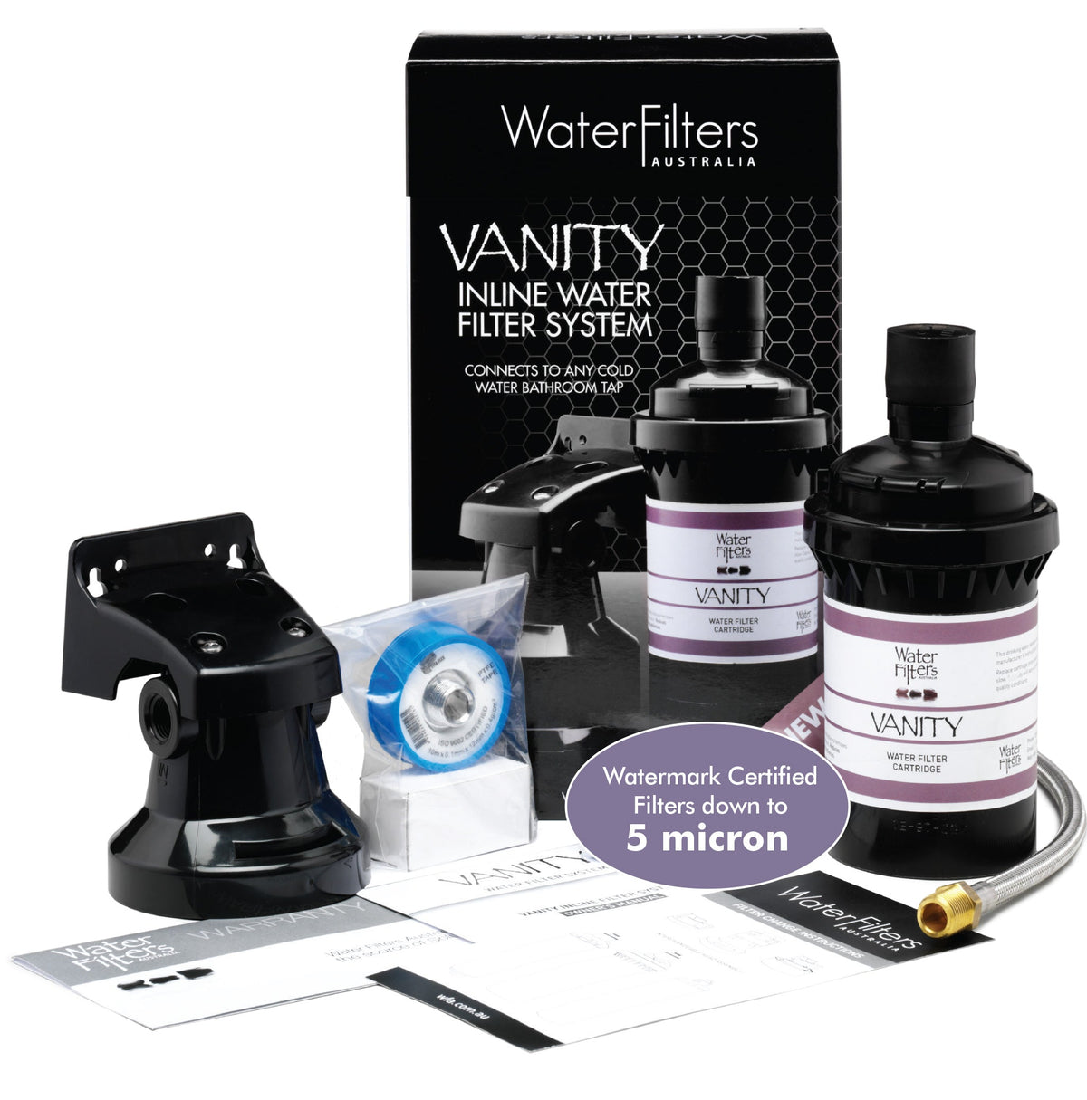 Oliveri K-T-VANITY HiFlow Vanity Inline Filter System
