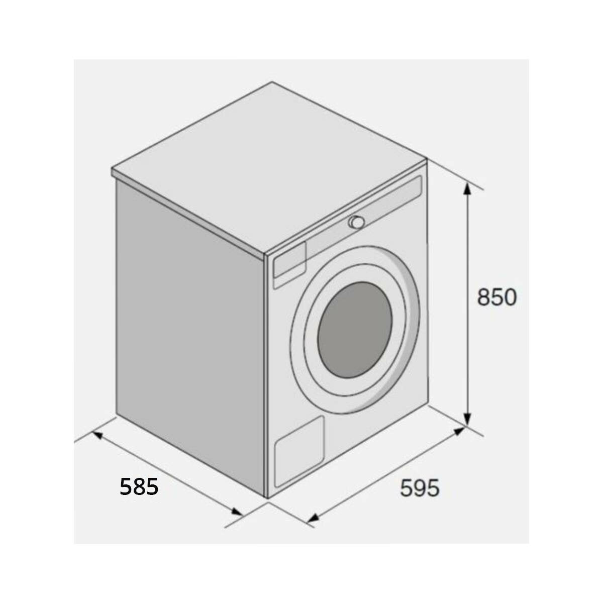 ASKO Laundry Bundle AL02 W2084C 8kg Front Load Washing Machine & T208HWAU 8kg Heat Pump Dryer - ASKO Factory Seconds