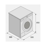 ASKO Laundry Bundle AL02 W2084C 8kg Front Load Washing Machine & T208HWAU 8kg Heat Pump Dryer - ASKO Factory Seconds