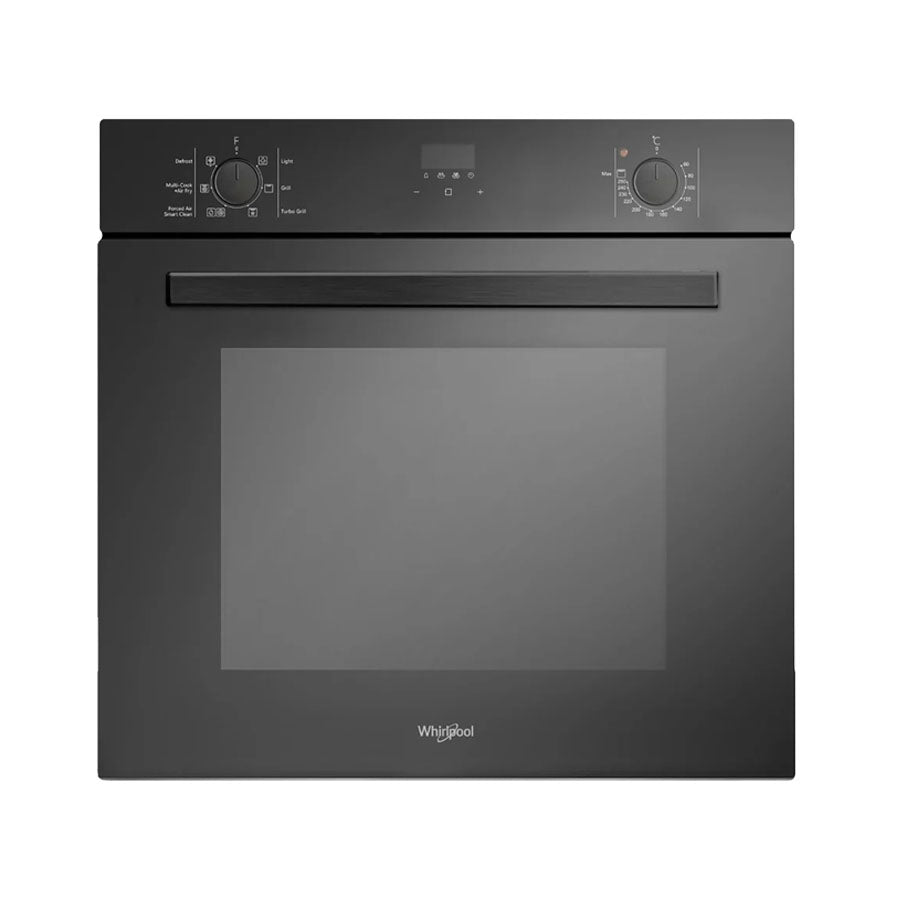 Whirlpool W3OMK55HR0BC Built-In 60cm Multi-Function Oven in Black