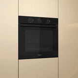 Whirlpool W4OMK38HU0BA 60cm Hydrolytic Multi-Function Oven in Black