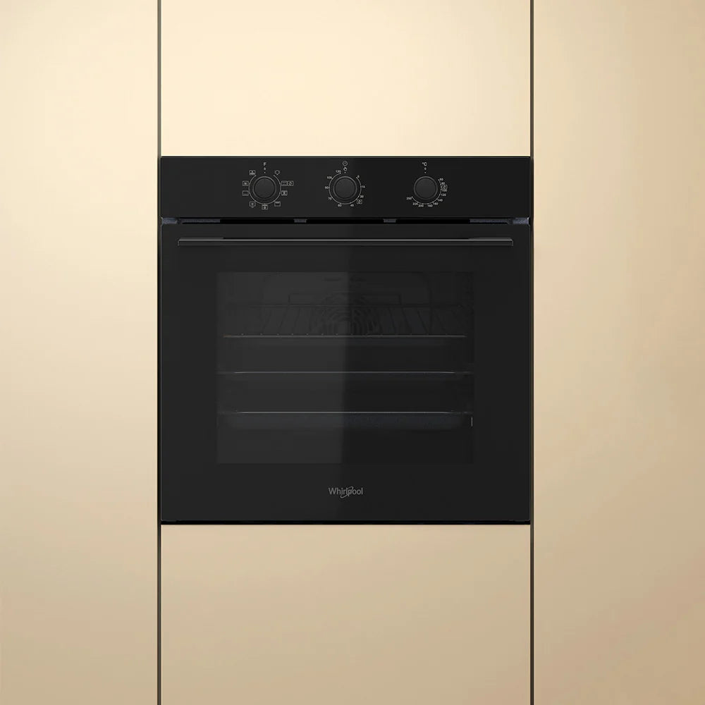 Whirlpool W4OMK38HU0BA 60cm Hydrolytic Multi-Function Oven in Black