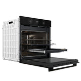Whirlpool W4OMK581HU1BAUS 60cm Air Fry Multi-Function Smart Hydrolytic Clean Oven in Black