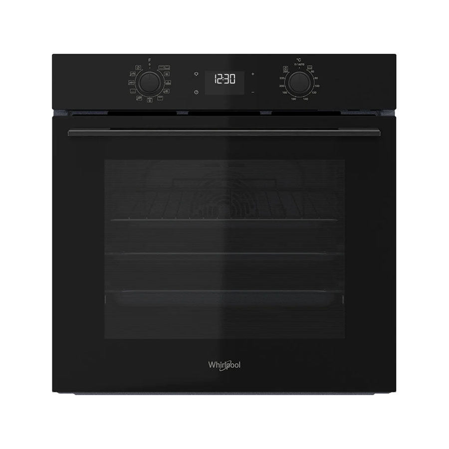 Whirlpool W4OMK58HU1BAUS 60cm Multi-Function Smart Hydrolytic Clean Oven in Black