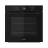 Whirlpool W4OMK58RU1BA 60cm Multi-Function Hybrid Hydrolytic/Pyrolytic Clean Oven in Black