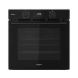 Whirlpool W4OMSK58RU1SBA 60cm Multi-function Gentle Steam & Pyrolytic Oven in Black