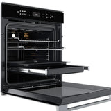 Whirlpool W7OM44S1PBLAUS 60cm Multi-Function Pyrolytic Electric Oven in Black
