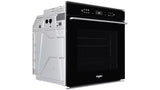 Whirlpool W7OSPBLAUS 60cm Multi-Function Pyrolytic Electric Oven in Black