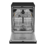 Whirlpool WDFS3R4NBSAU Maxi-Tub 14 Place Setting Freestanding Dishwasher in Black