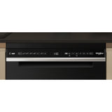 Whirlpool WDFS3R4NBSAU Maxi-Tub 14 Place Setting Freestanding Dishwasher in Black