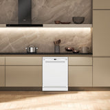 Whirlpool WDFS3R4NWEAU Maxi-Tub 14 Place Setting Freestanding Dishwasher in White